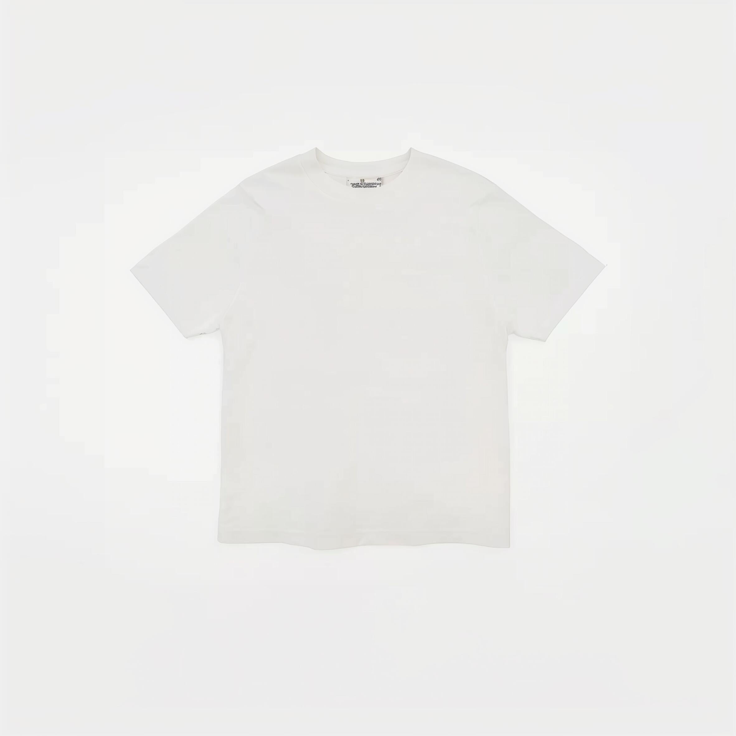 Plain white t shirt